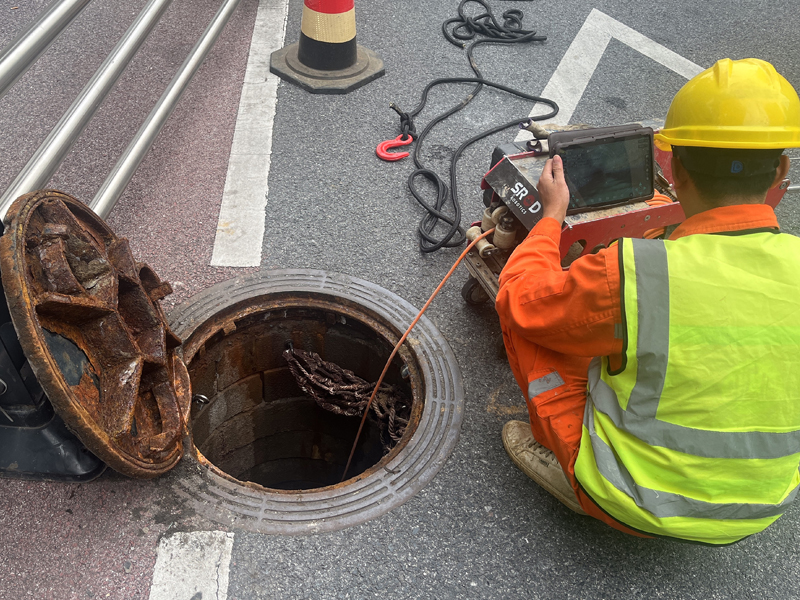 樱铁村市政管道内窥检测